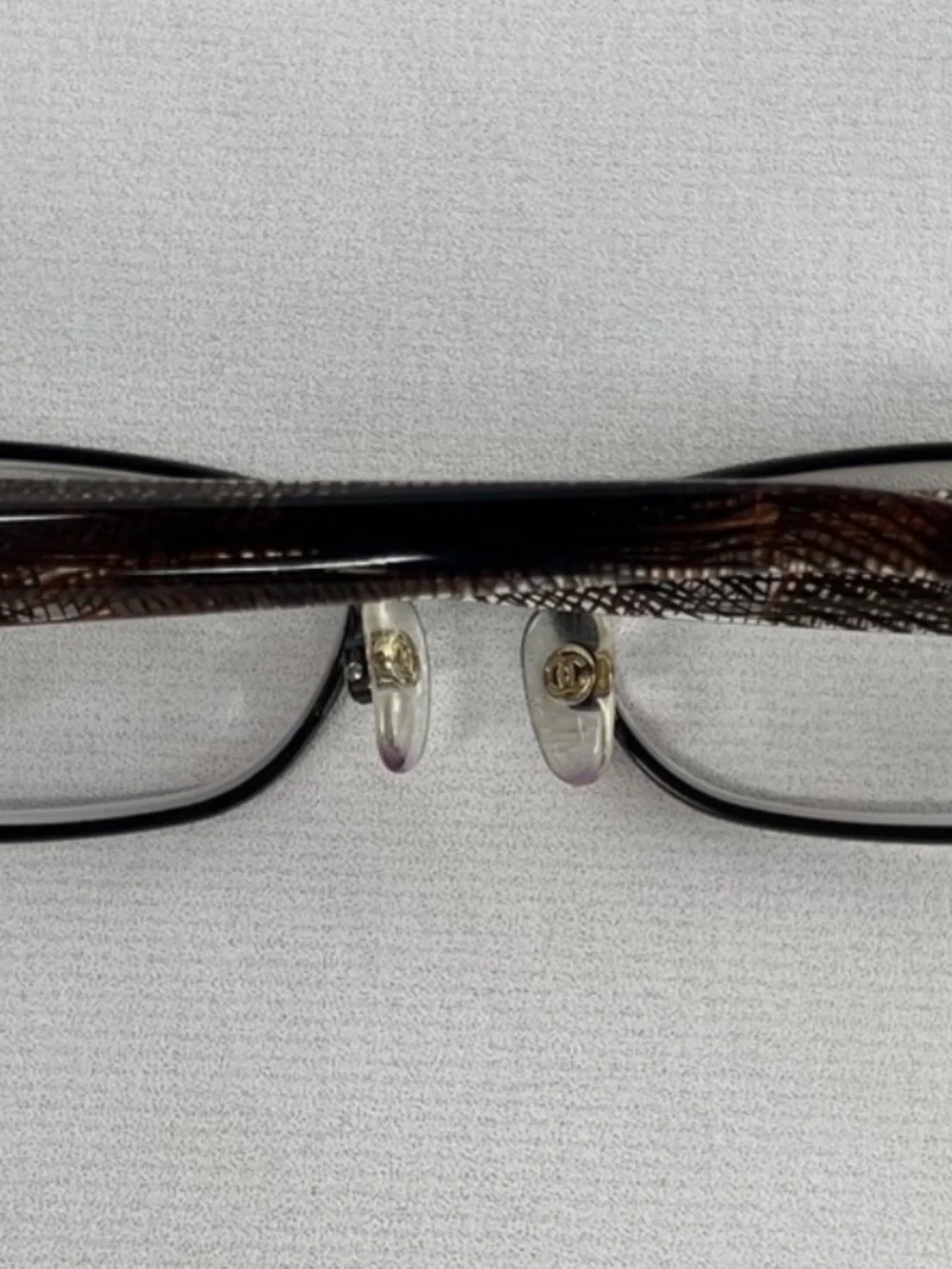 AUTHENTIC CHANEL CH 2149-T 407 Brown Titanium Eyeglasses w/ Case Made in Italy
